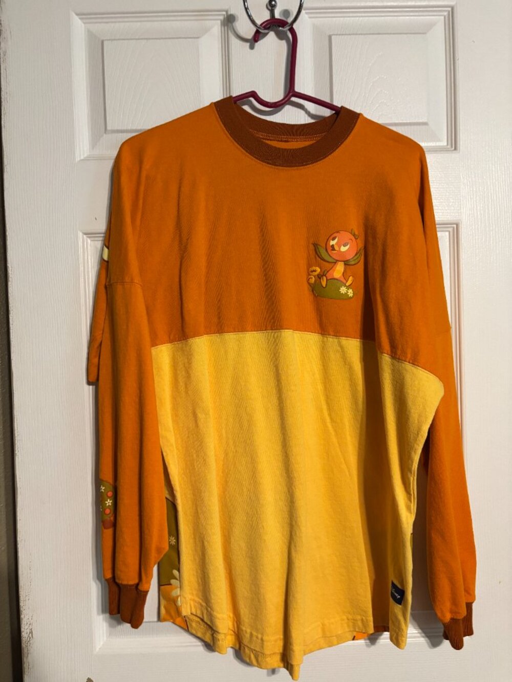 Disney EPCOT Flower & Garden 2023 Orange Bird Spirit Jersey Size Medium - Picture 2 of 2